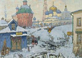 俄罗斯油画图片