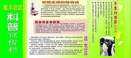 社区科普宣传栏图片