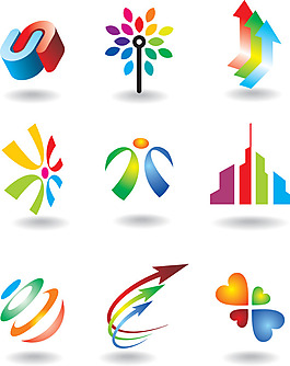 彩色logo