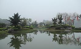 千灯湖公园一角图片