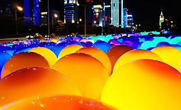 大运夜景图片