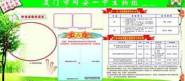 同安一中生物组展板图片