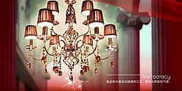 水晶灯图片