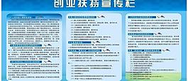 创业扶持宣传栏图片