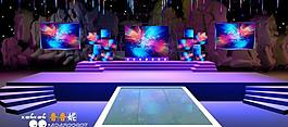 闪耀的室外舞台 舞台灯光 3d设计模型图片