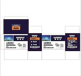 感应灯包装盒图片