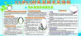 养老保险宣传栏图片