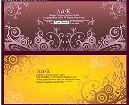 时尚花纹 模板下载图片