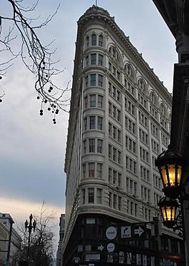 旧金山 街上建筑和街景图片