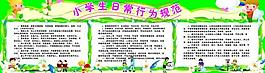 小学生日常行为规范图片