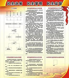 村监督委员会图片