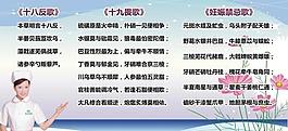 十八反歌 十九畏歌 妊娠禁忌歌图片
