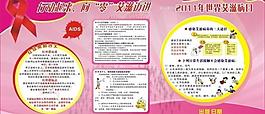 艾滋病宣传栏图片