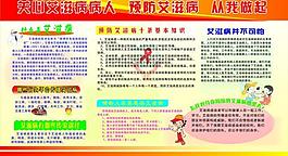 艾滋病宣传栏图片
