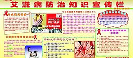 艾滋病预防宣传栏图片