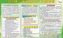 安全生产月宣传栏图片