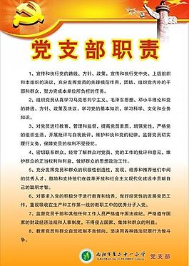 党支部职责图片