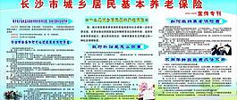 城乡居民基本养老保险宣传栏图片