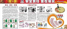 安全成产月宣传专刊图片
