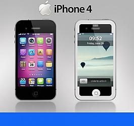 ipone4 分层素材图片