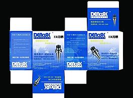 数据刀控包装设计图片