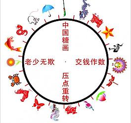 糖画图片