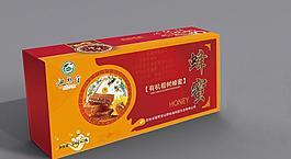 蜂蜜包装展开图图片