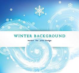 雪花图案背景卡片图片