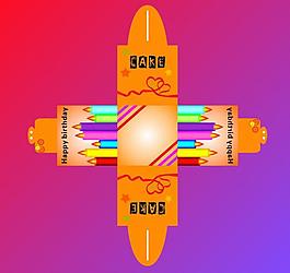 蛋糕包装盒图片