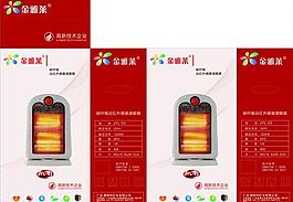碳纤维取暖器包装图片
