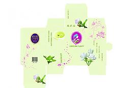 茉莉花茶包装盒图片