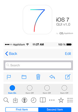 ios7 图标 界面