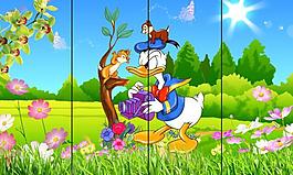 移门唐老鸭图片