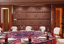 餐厅背景墙图片