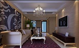 客厅效果图图片