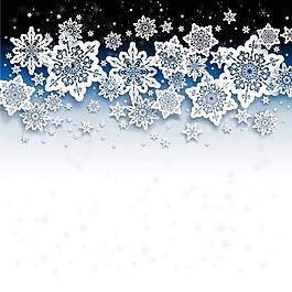 梦幻雪花图片