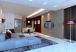 居住空间 客厅图片