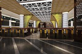 餐饮效果图图片