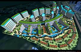 海南三亚居住区规划图片