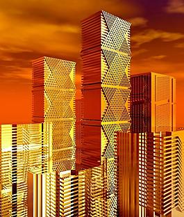 城市高楼图片