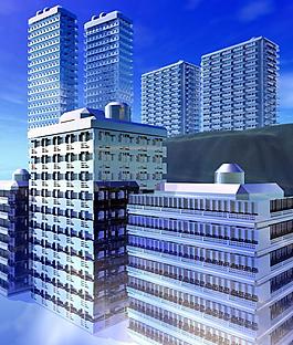 城市高楼图片