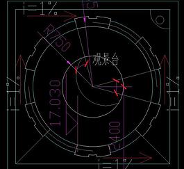 英伦风情教学标高平面图片