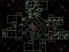 黄埔雅苑 住宅楼三至二十四层板配筋图图片