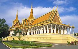 柬埔寨皇宫图片