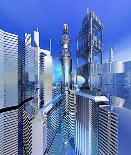 城市高楼图片