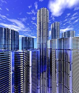 城市高楼图片
