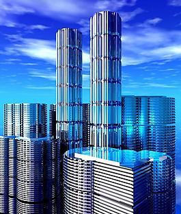 城市高楼图片