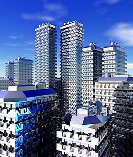 城市高楼图片