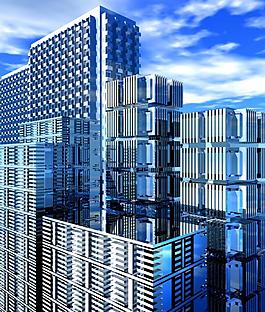 城市高楼图片