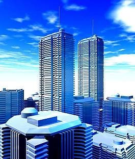 城市高楼图片